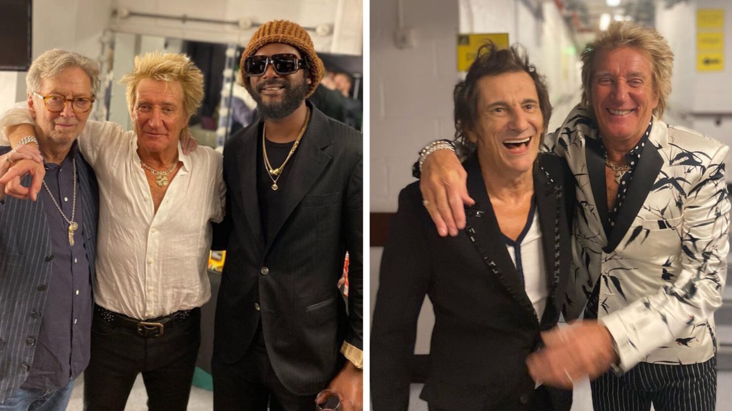 Regardez Rod Stewart, Ronnie Wood, Eric Clapton et Gary Clark Jr. honorer Jeff Beck avec "People Get Ready"