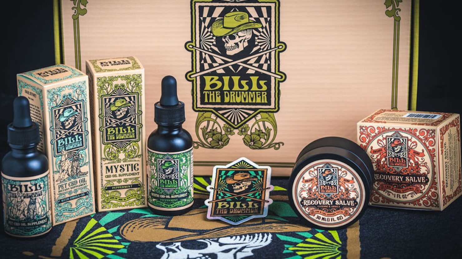 Bill Kreutzmann de Grateful Dead annonce la ligne CBD "Bill the Drummer"