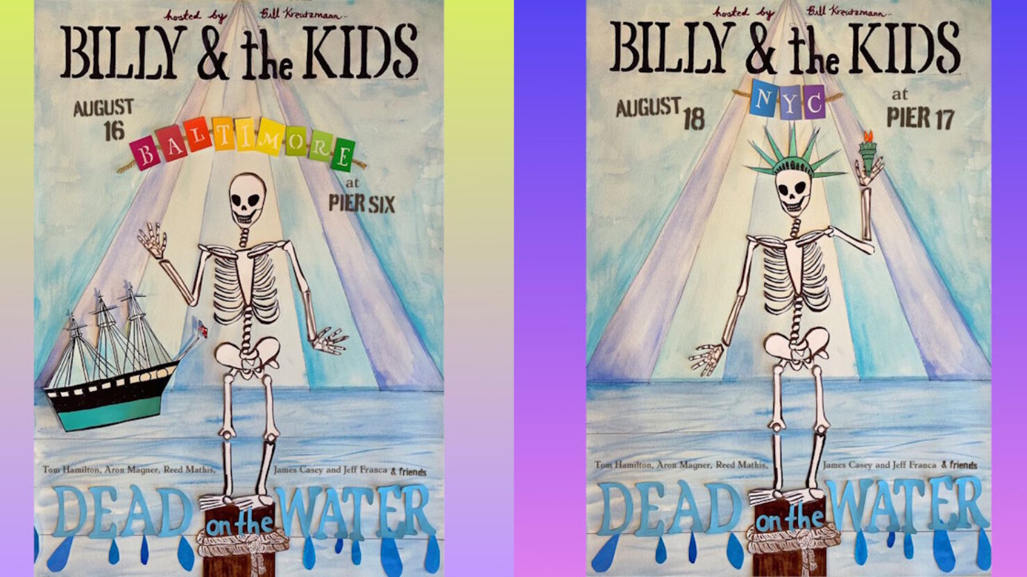 Cosmic Guitarist taquine sa participation à Billy & The Kids 'Pier-to-Pier Run