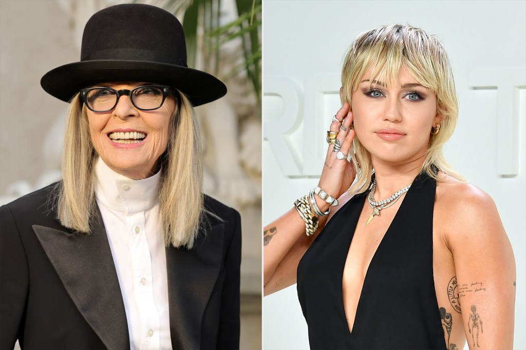 Diane Keaton soutient (encore une fois) Miley Cyrus avec une vidéo de retour réglée sur "Used to Be Young"