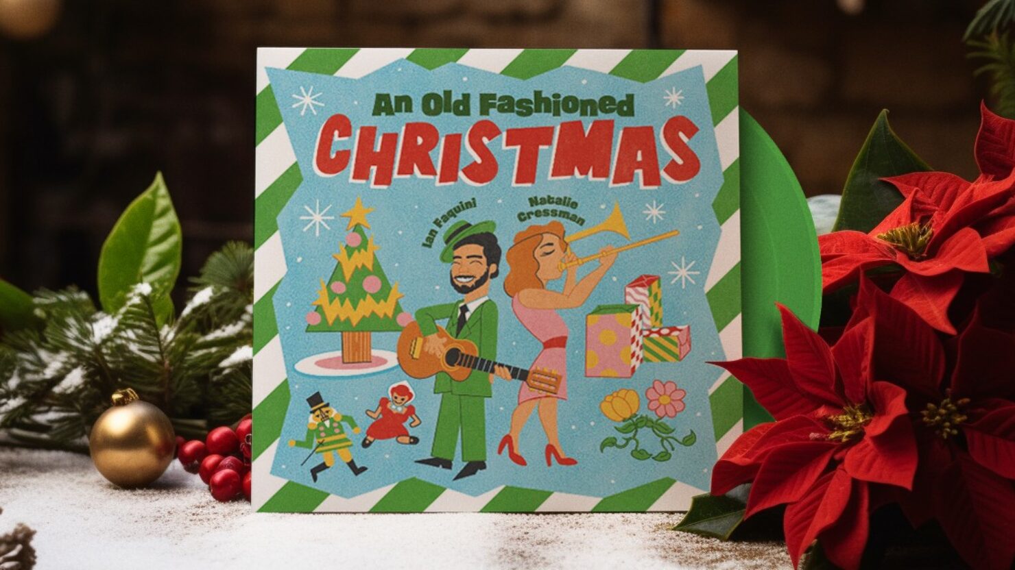 Natalie Cressman et Ian Faquini annoncent l'EP "Un Noël à l'ancienne"