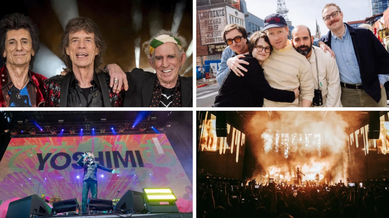 Obtenez des billets pour les Rolling Stones, l'immobilier, Flaming Lips, Avenged Sevenfold et plus encore