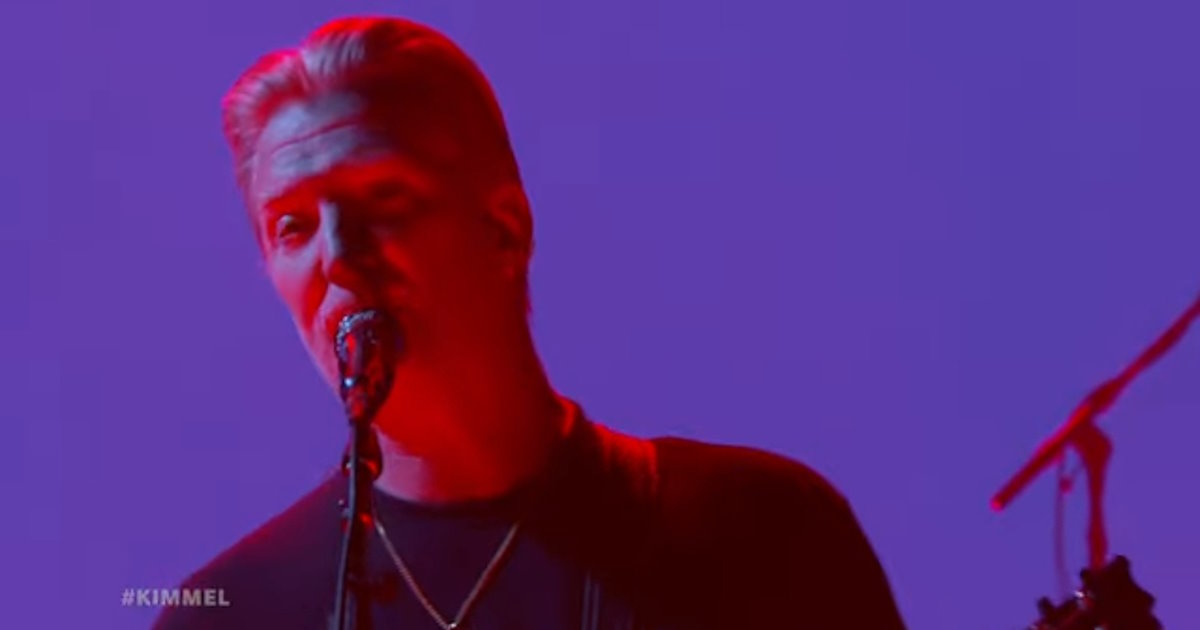 Queens Of The Stone Age Emotion Sickness Kimmel