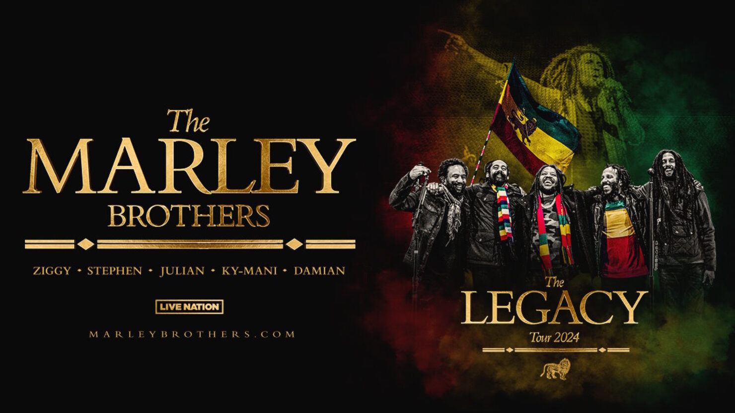 Les fils de Bob Marley annoncent The Marley Brothers: The Legacy Tour