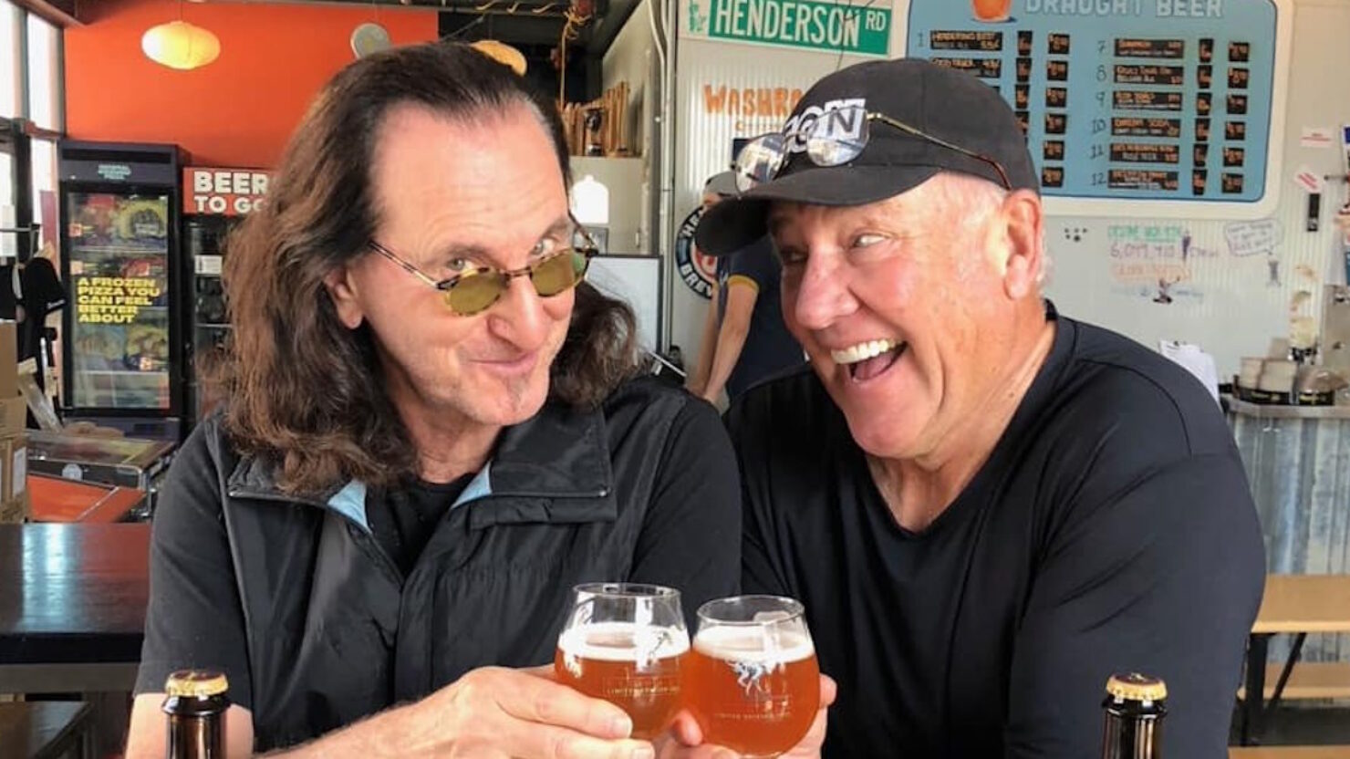 Geddy Lee et Alex Lifeson ont joué ensemble sur des chansons Rush