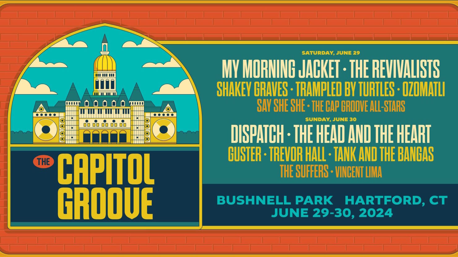 Le Capitol Groove Festival de Hartford dévoile la programmation des étoiles de Cap Groove