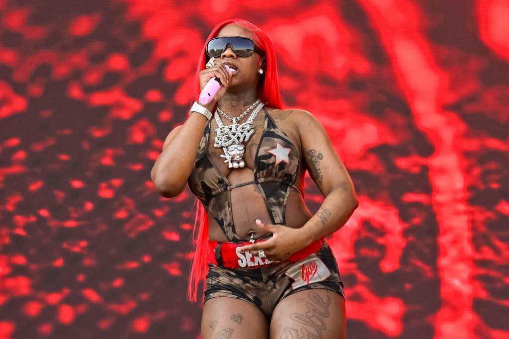 Regardez Sexyy Red et Lana Del Rey twerk ensemble au Hangout Festival
