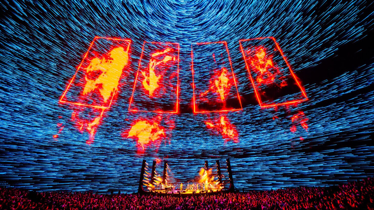 Regardez les images des coulisses de la résidence mémorable de Phish à Las Vegas