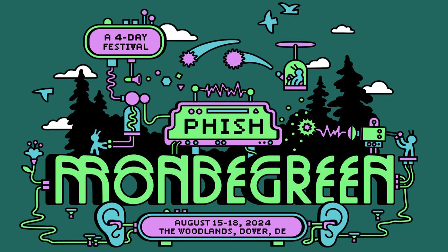Comment diffuser en direct la station de radio Bunny de Phish depuis Mondegreen