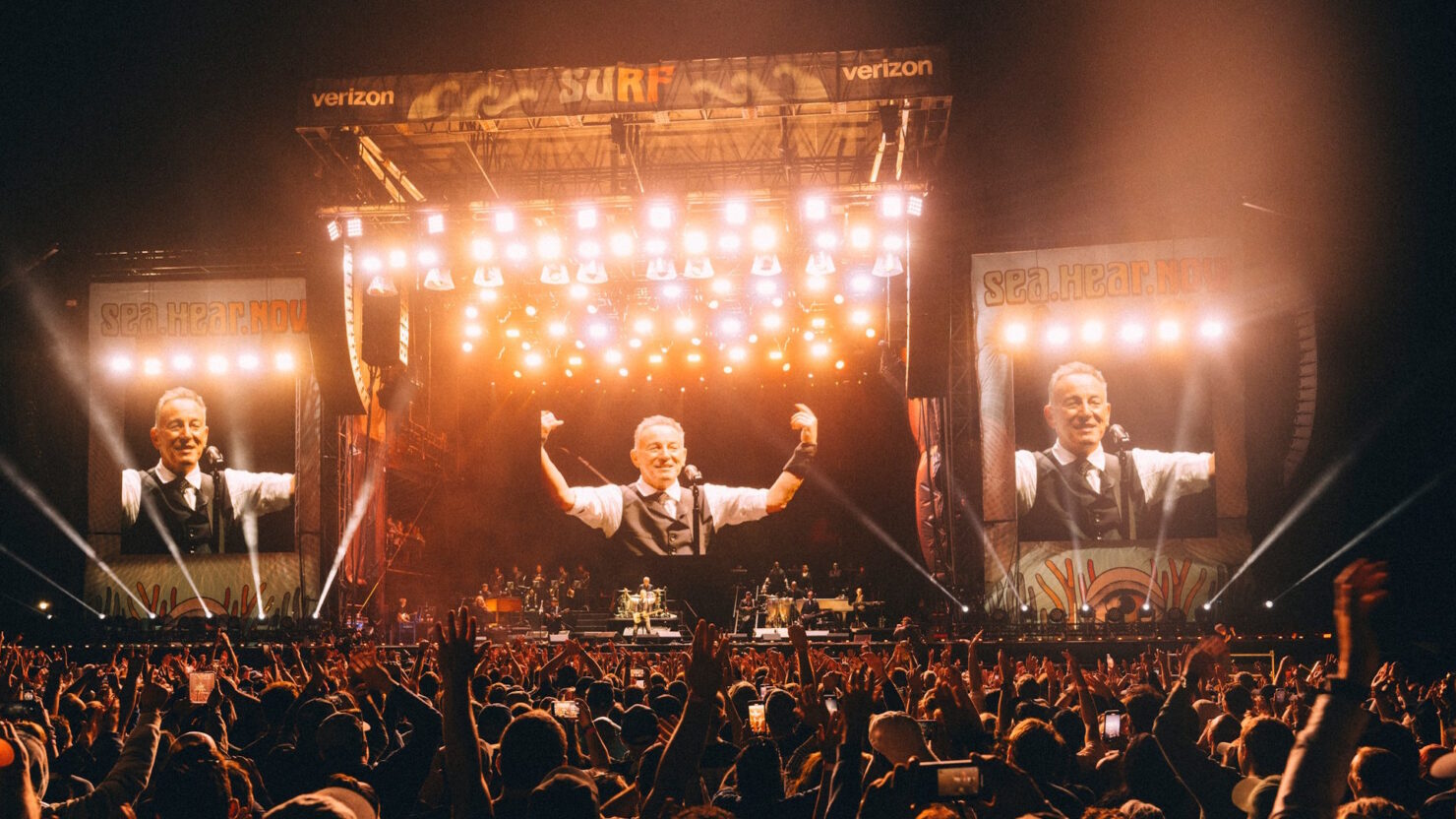 Bruce Springsteen dévoile 8 raretés et classiques de la première heure à Sea.Hear.Now à Asbury Park