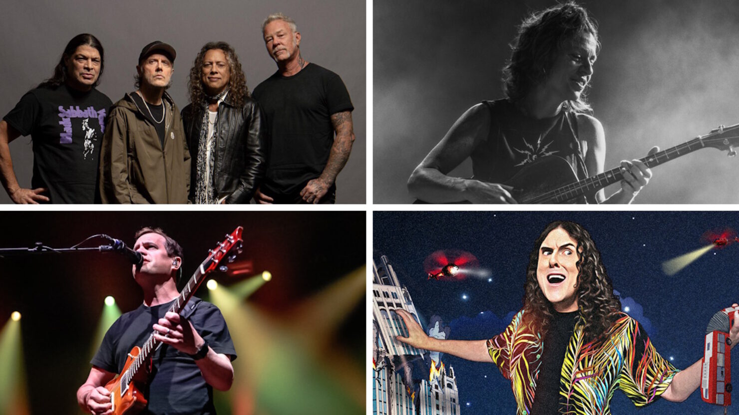 Obtenez des billets en vente aujourd'hui pour voir Metallica, Ani DiFranco, Umphrey's McGee, 'Weird Al' et plus