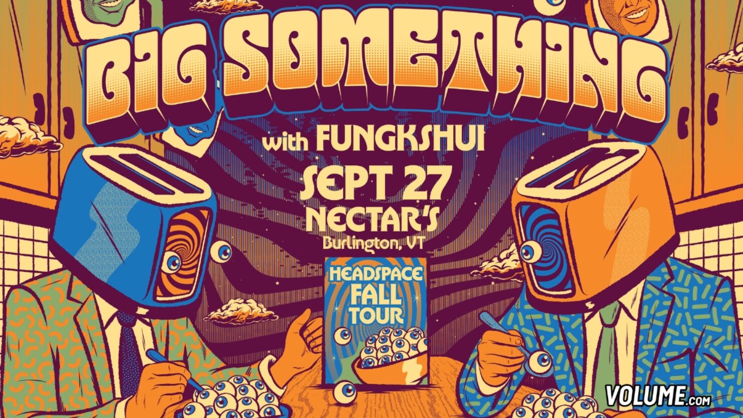Diffusion en direct gratuite de Big Something de The Legendary Nectar sur Volume.com !