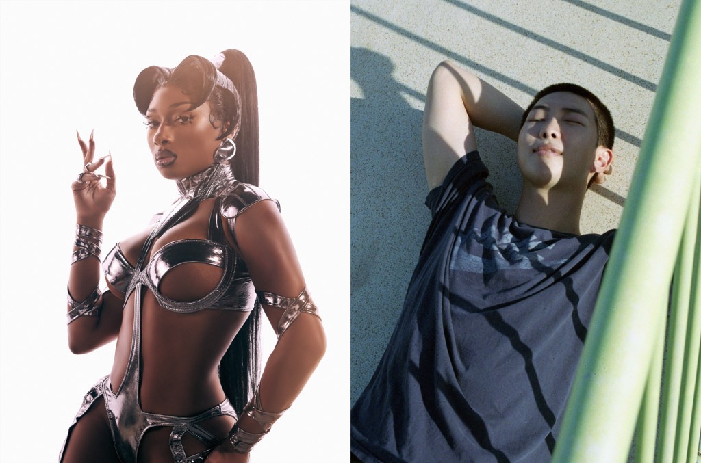 Les fans choisissent « Neva Play » de Megan Thee Stallion et RM comme la nouvelle musique préférée de la semaine dans un sondage tous genres confondus
