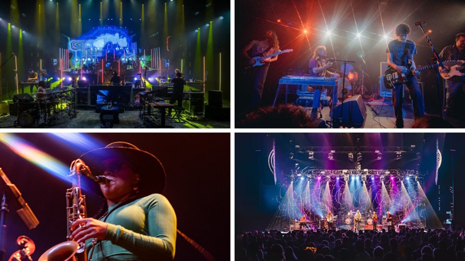 Obtenez des billets en vente pour voir Pretty Lights, MJ Lenderman, Nubya Garcia, Dark Star Orchestra et plus