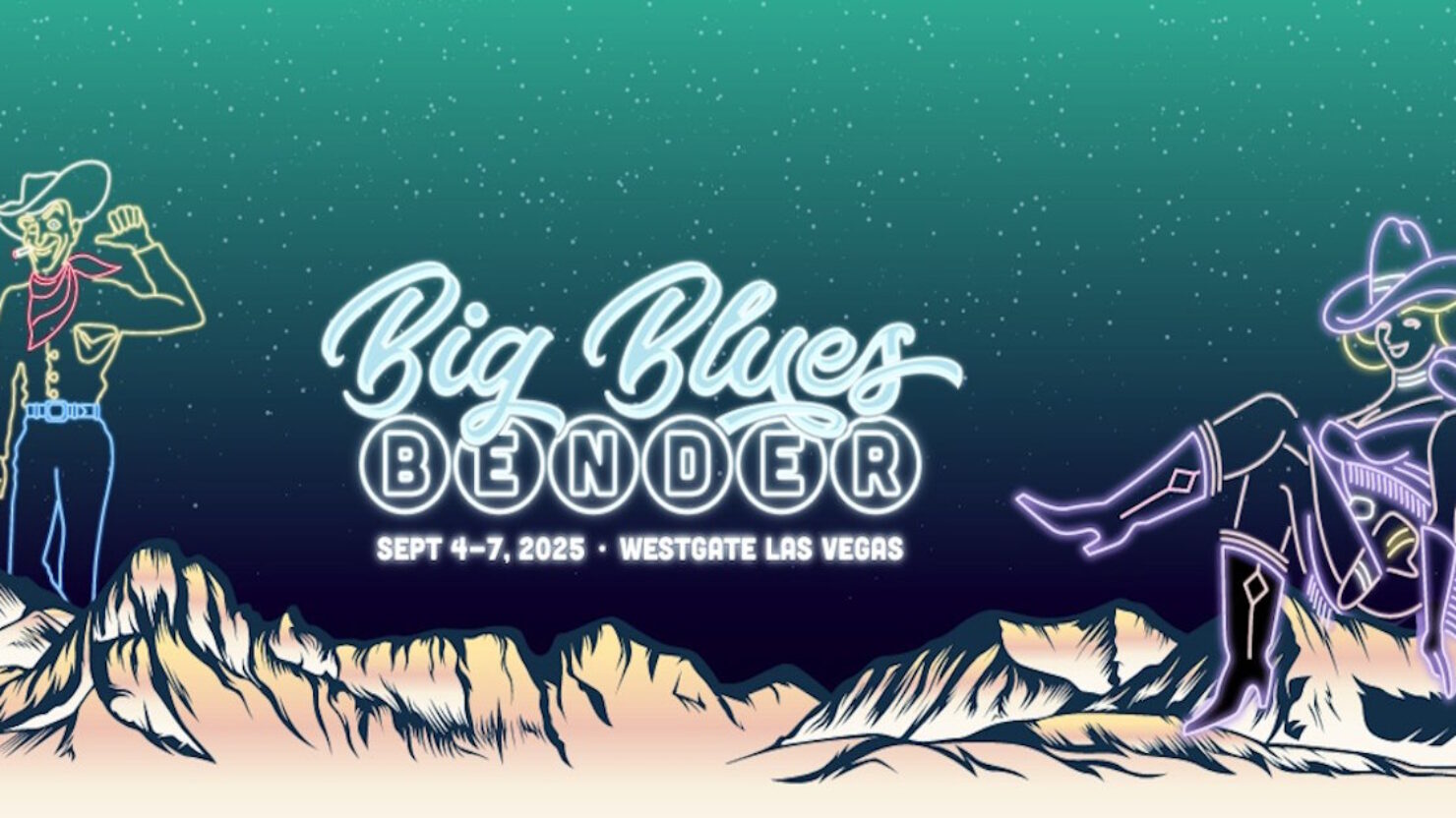 Teskey Brothers, Larkin Poe, JJ Gray + Mofro et plus se dirigent vers Vegas pour Big Blues Bender 2025