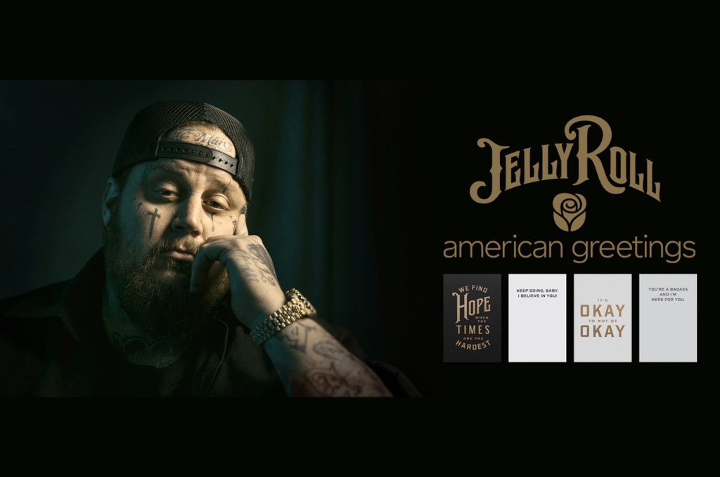 Jelly Roll et American Greetings lancent une collection inspirante « Creatacard »