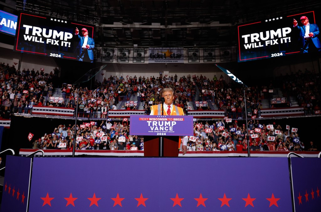 Les partisans de Donald Trump huent la mention de Beyoncé au rassemblement de Green Bay