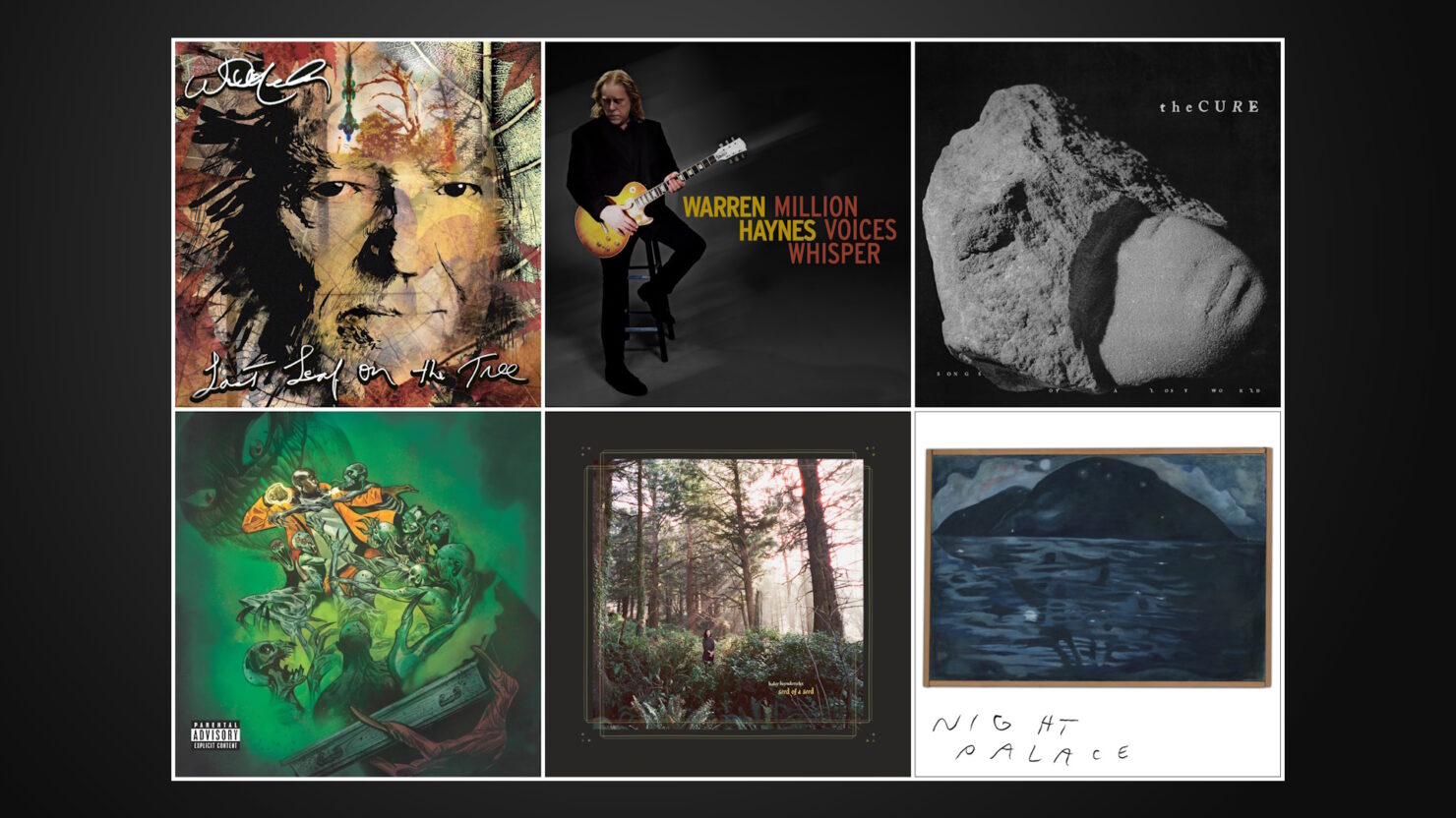 Ne manquez pas les nouveaux albums de Willie Nelson, Warren Haynes, The Cure, Freddie Gibbs et plus