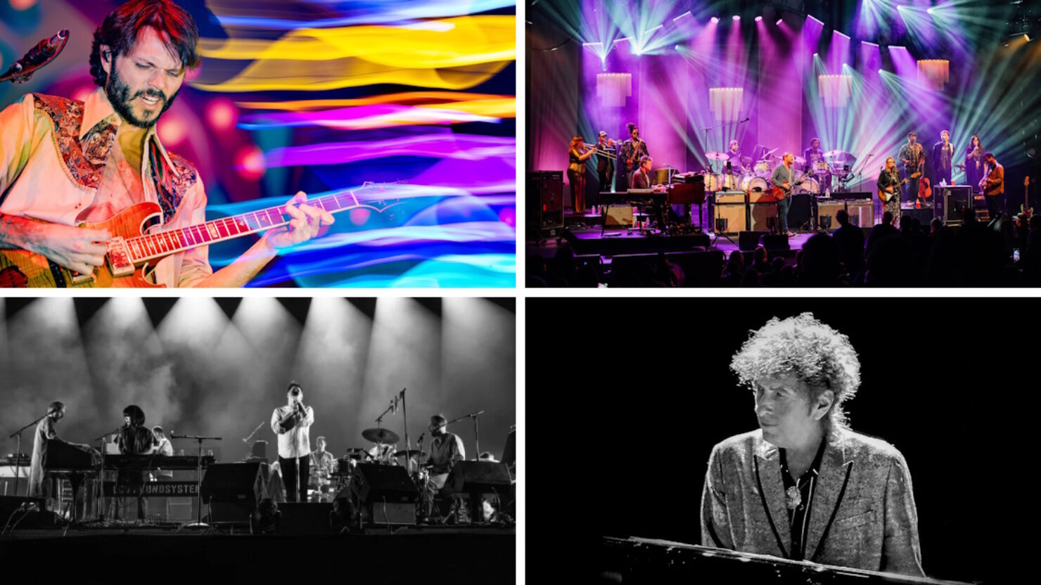 Obtenez des billets pour voir GOOSE, Tedeschi Trucks Band, LCD Soundsystem, Bob Dylan et plus