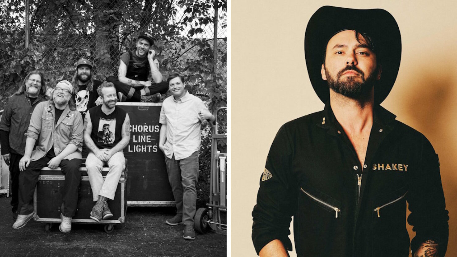 Tramped by Turtles & Shakey Graves Plot août 2025 West Coast Tour