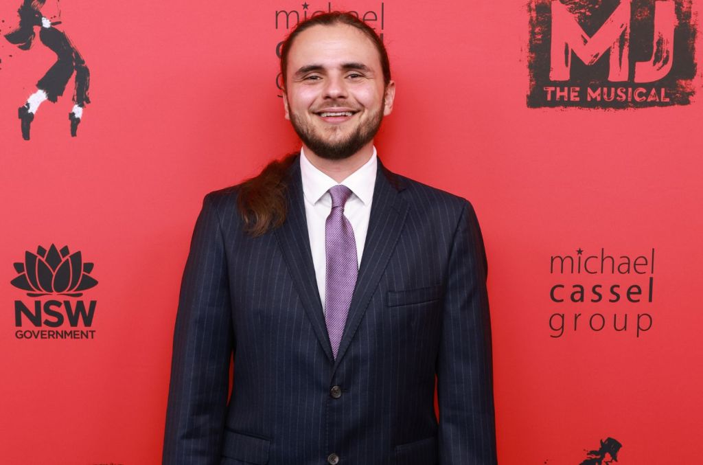 Le prince Jackson assiste à la première australienne de «MJ The Musical»
