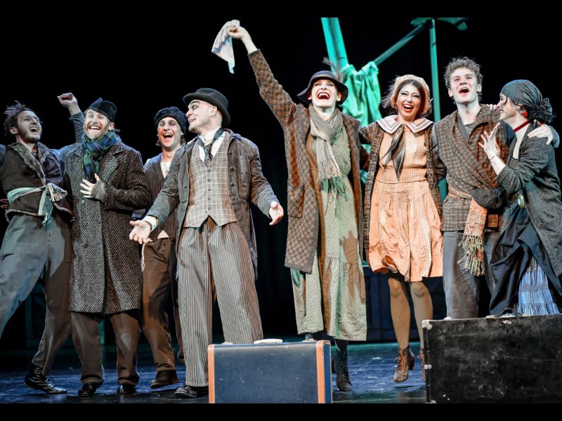 Le théâtre synétique canalise «The Immigrant» de Charlie Chaplin pour notre temps