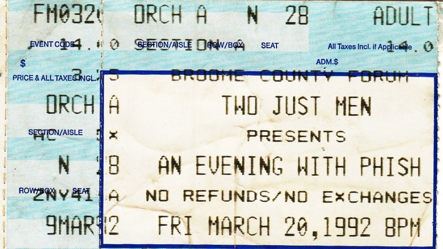Phish apporte un spectacle de brûleur de grange à Binghamton à cette date en 1992