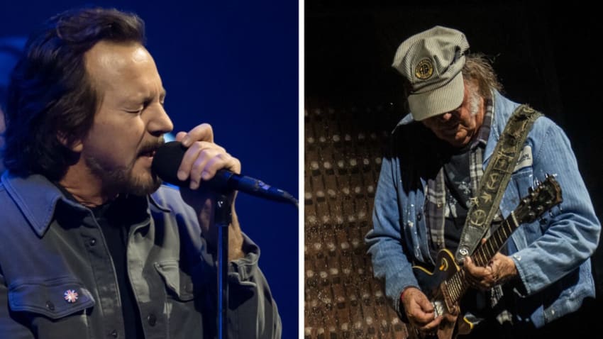 Eddie Vedder partage une puissante couverture de `` The Needle and the Dommage »de Neil Young ''