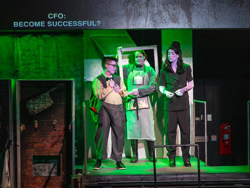 Fantastical fable `` attentes de viande 'dans la langue des signes américaine à Gallaudet