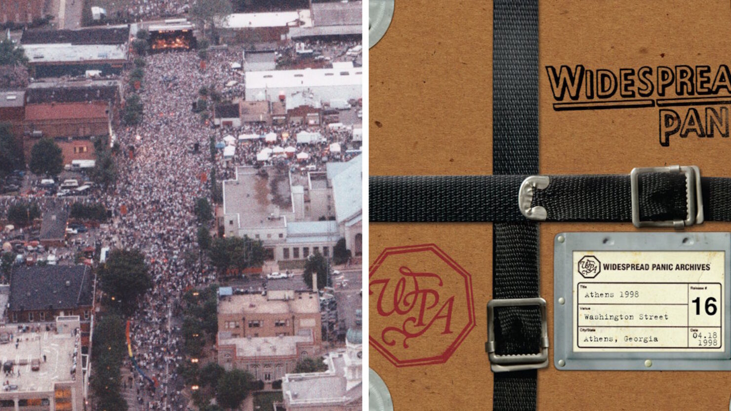 La panique généralisée déploie le concert complet de la ville natale de «panique dans les rues de 1998