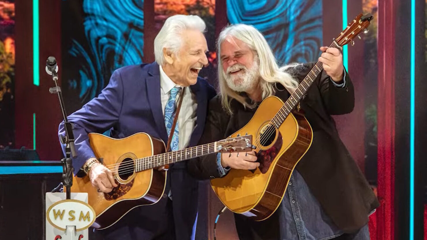 Les restes de saumon spin up `` Pine twisted '' avec Del McCoury