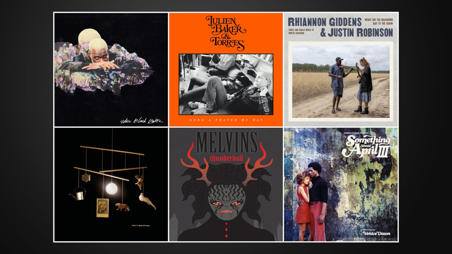 Ne manquez pas de nouveaux albums de Tunde Adebimpe; Julien Baker & Torres; Rhiannon Giddens et Justin Robinson + plus