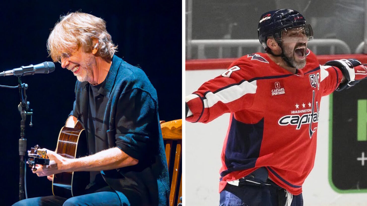 Trey Anastasio et Alex Ovechkin Unite pour soutenir la fondation divisée Sky
