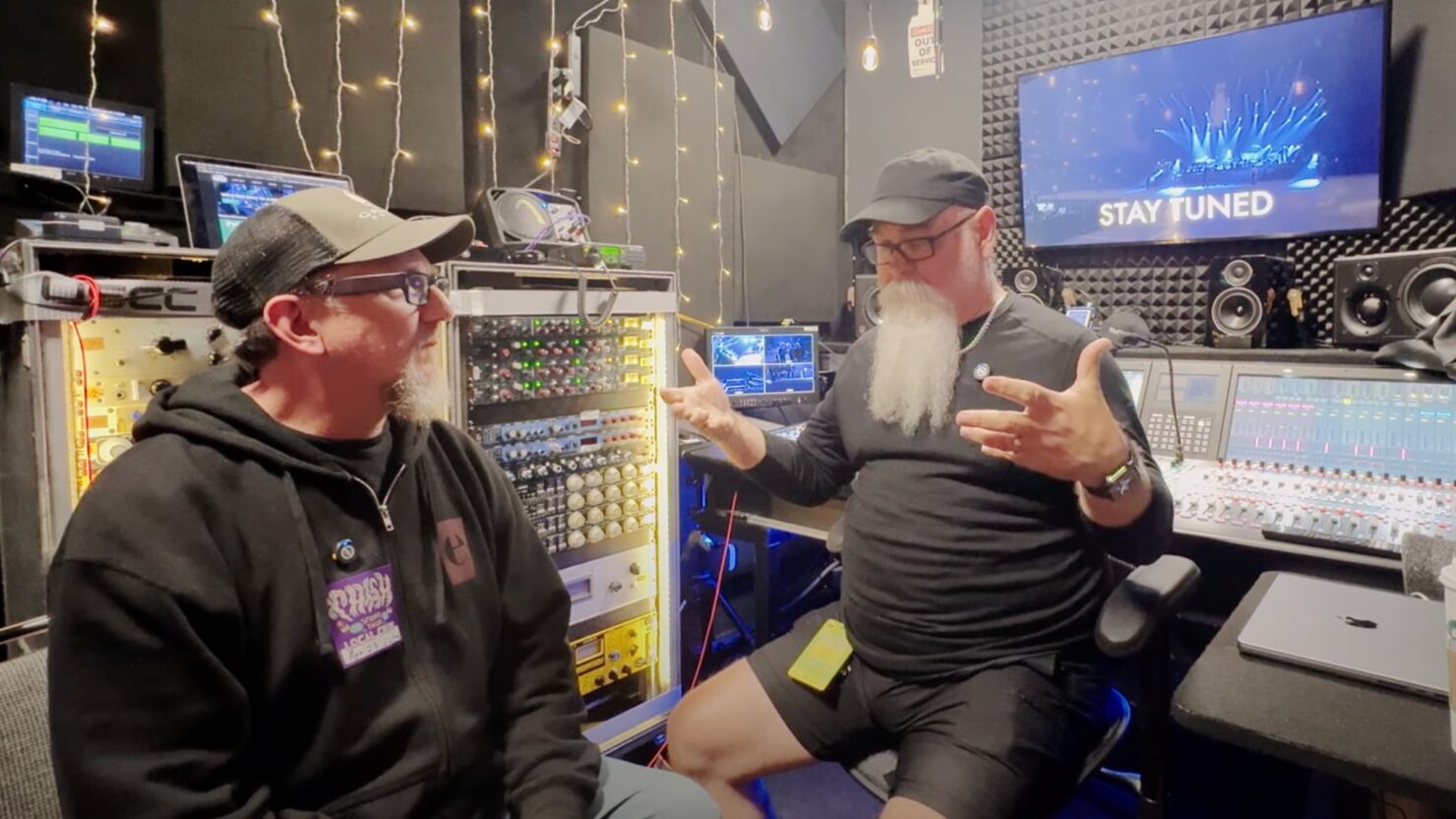 Vance Powell propose des coulisses, regardez la production audio en direct de Phish