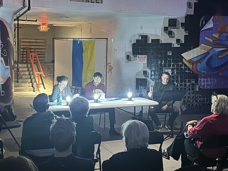 Dans la pièce ukrainienne «The Trumpeter», la cacophonie de la guerre en microcosme