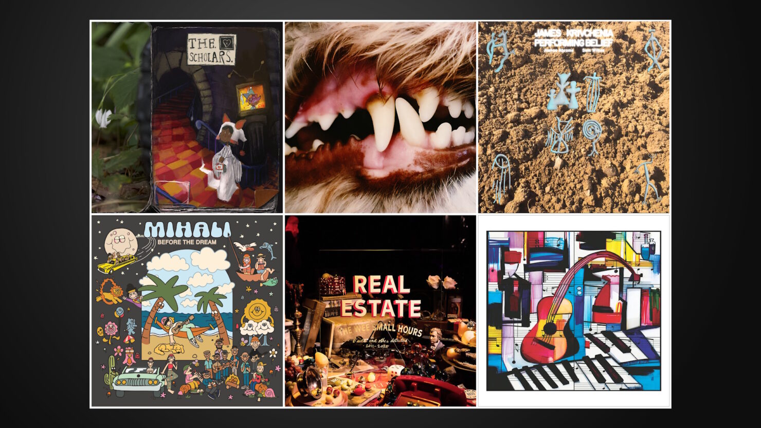 Ne manquez pas les nouveaux albums de Car Seat Head, Lucius, James Krivchenia, Mihali et plus