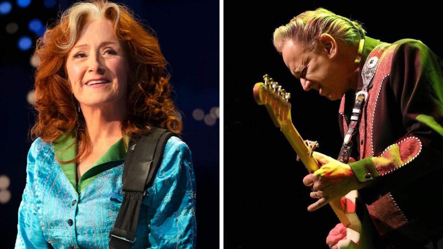 Bonnie Raitt partage la scène avec Jimmie Vaughan au Capitol Theatre