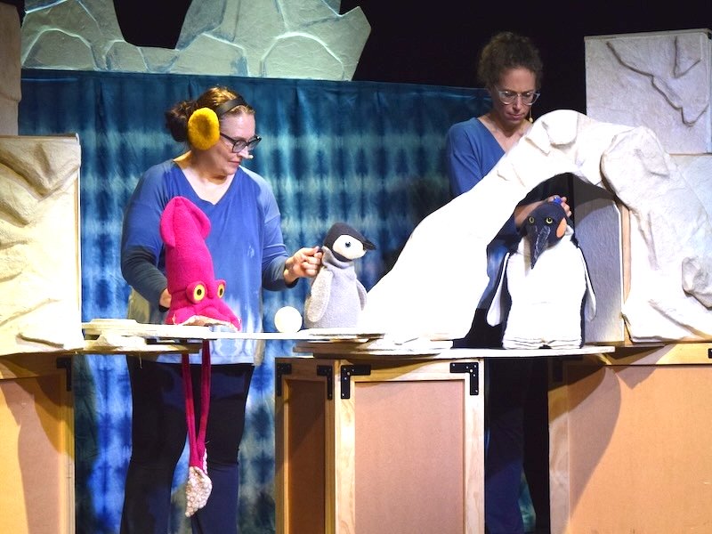 Cool 'New Squid on the Block' visite l'Antarctique par le biais de Puppet Co.