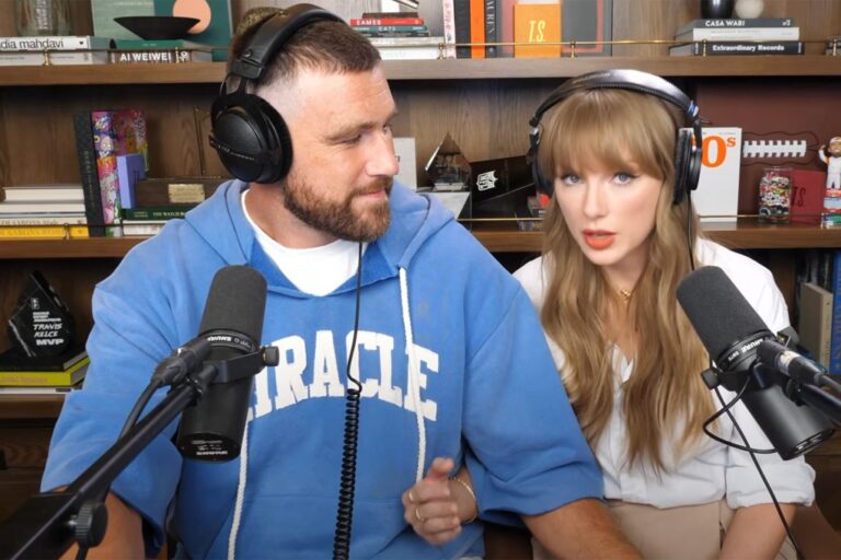 Les débuts au podcast de Taylor Swift grimpent vers «  New Heights 'en établissant ce record YouTube