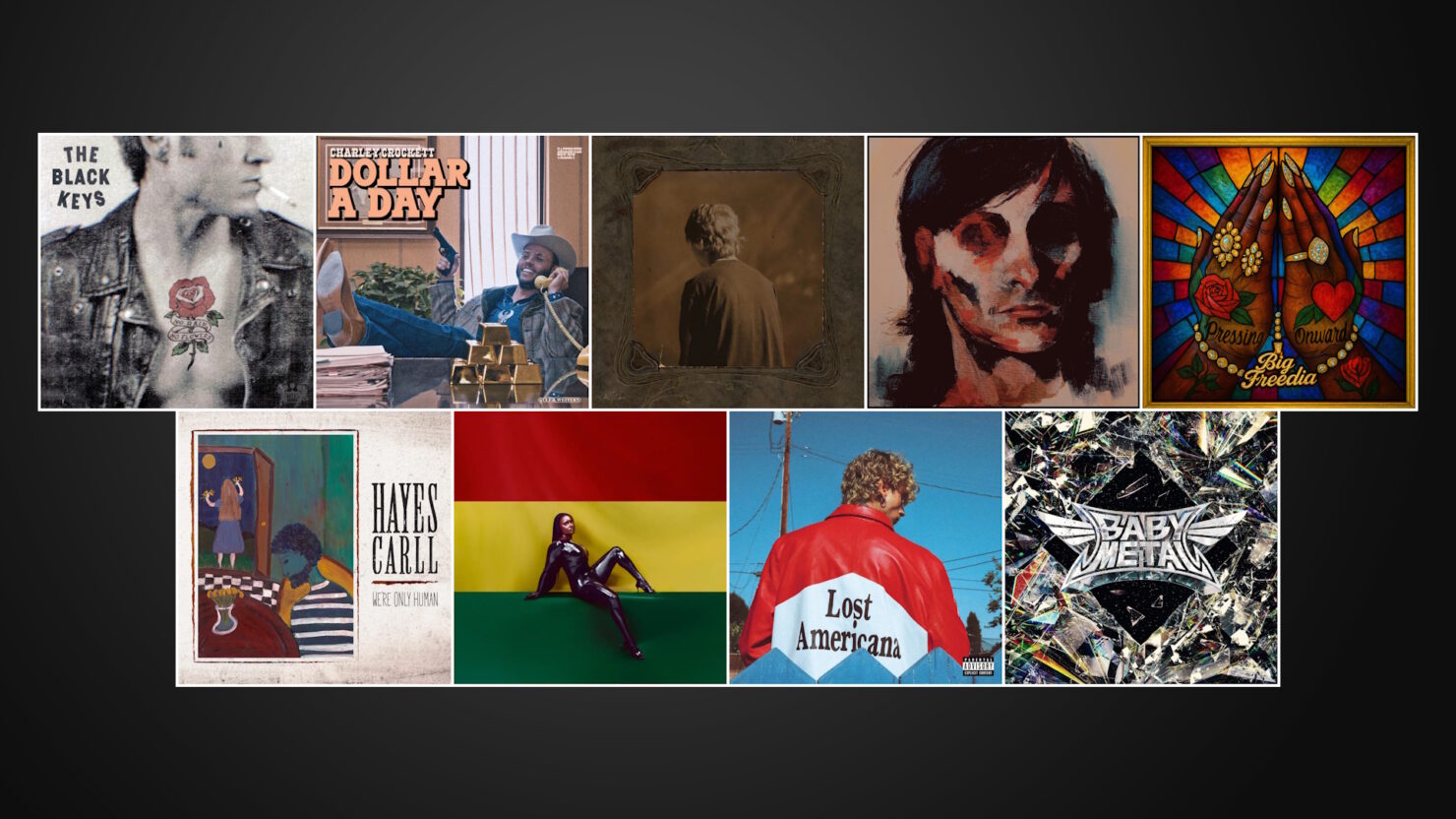 Ne manquez pas de nouveaux albums de The Black Keys, Charley Crockett, Ethel Cain, T. Hardy Morris et plus