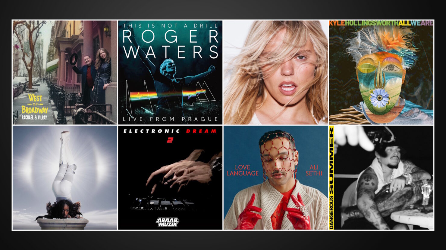 Ne manquez pas les nouveaux albums de Rachael & Vilray, Roger Waters, Reneé Rapp, Kyle Hollingsworth et d'autres