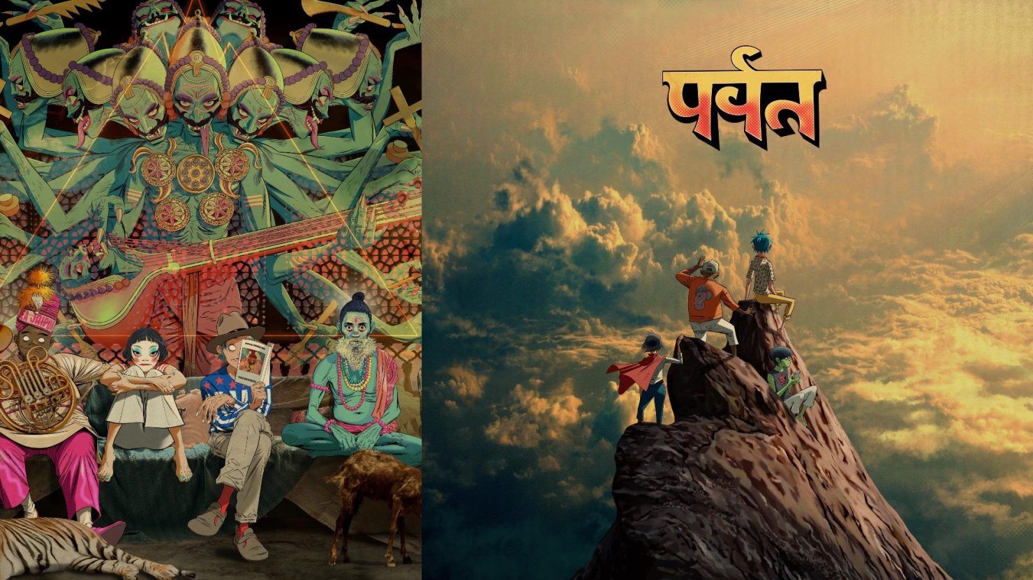 Gorillaz Détail New Album «The Mountain», Single Partager «The Happy Dictator» avec Sparks