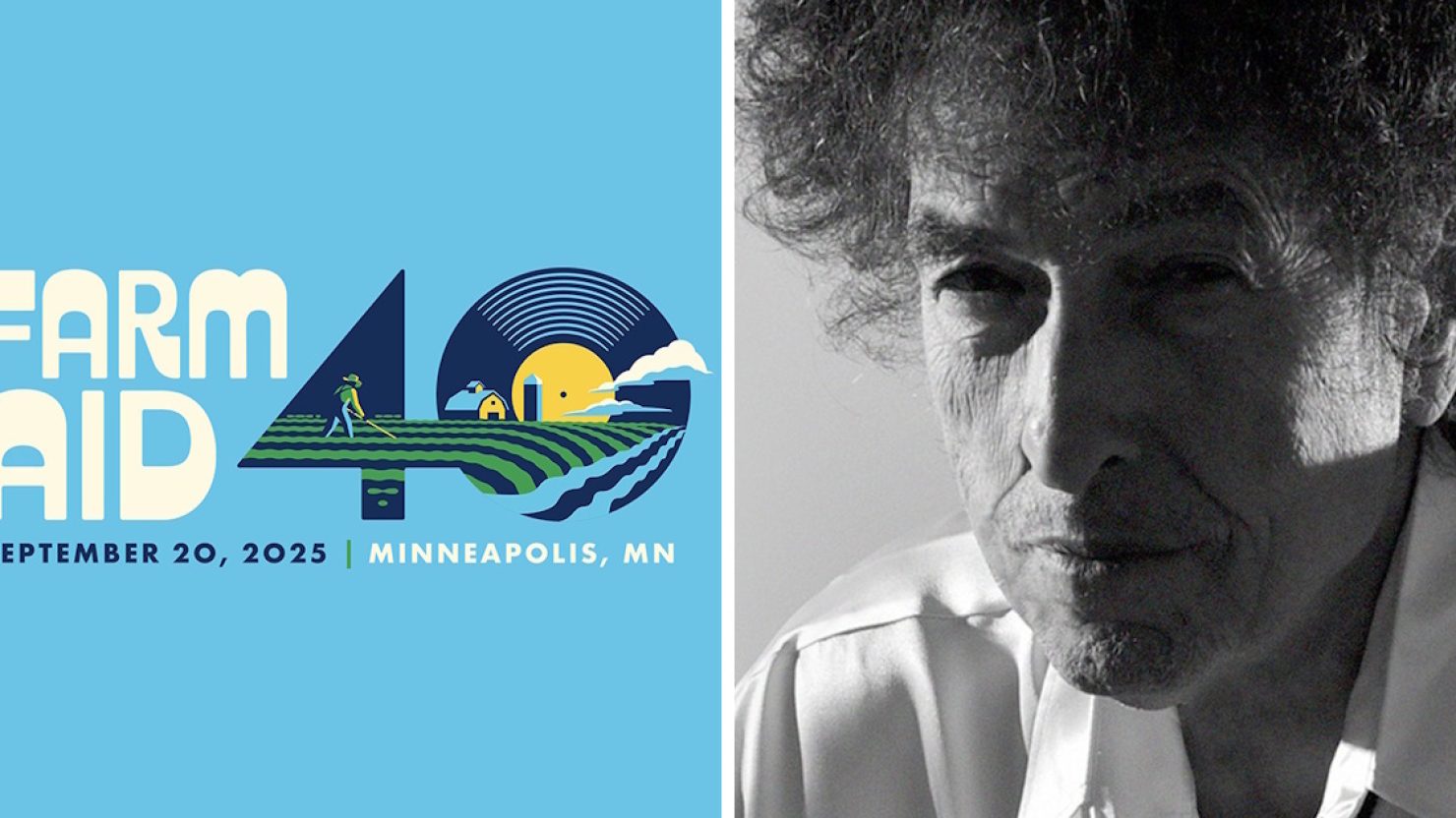 Bob Dylan rejoint la gamme Farm Aid 40