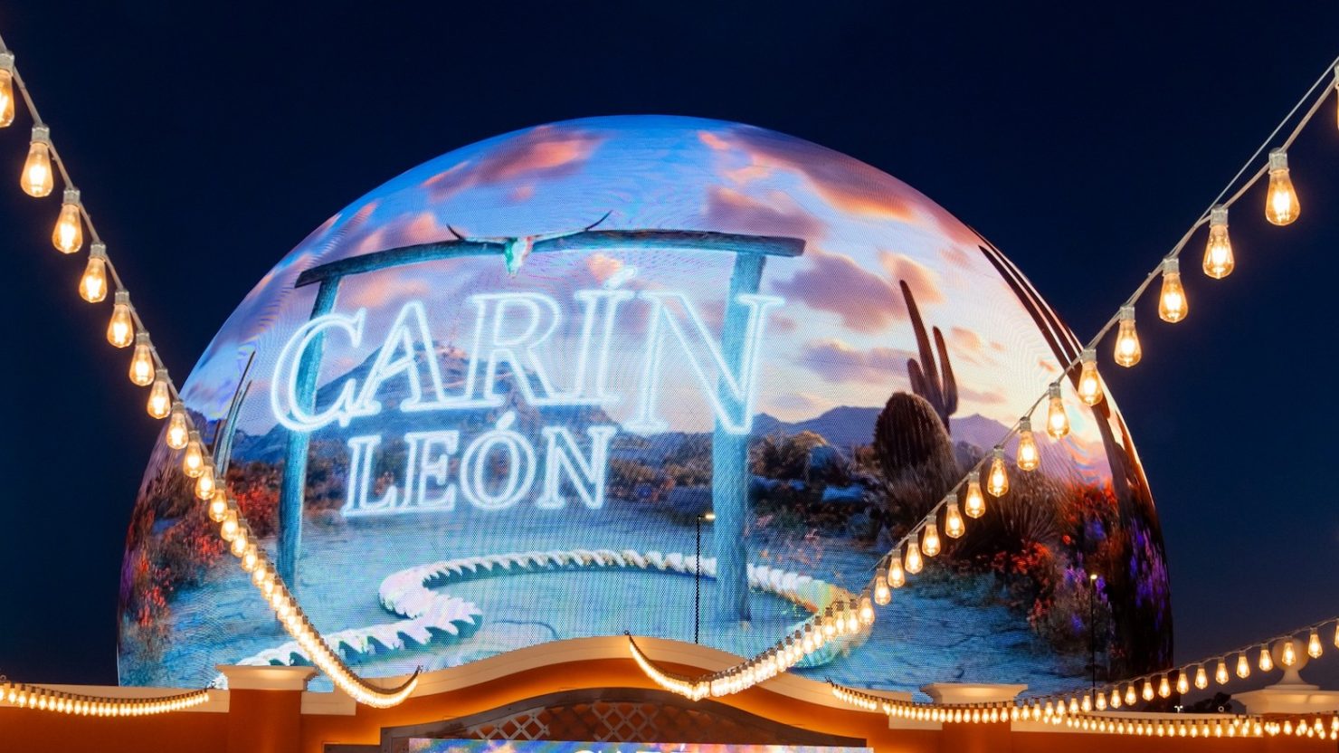Carín León annonce des concerts de sphère de Las Vegas septembre 2026