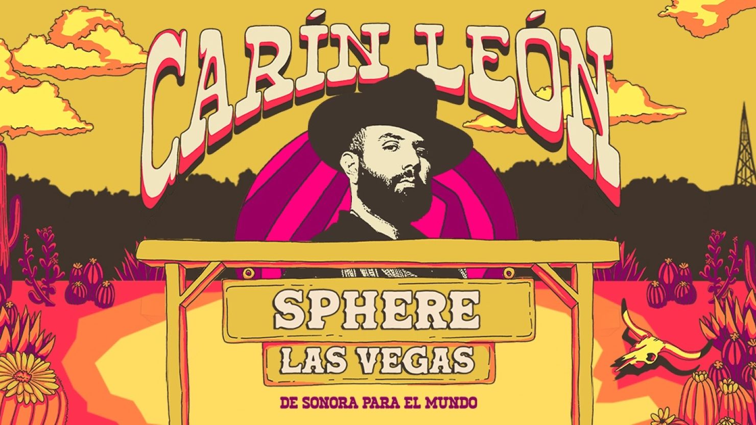 Carín León étend la résidence de la sphère historique