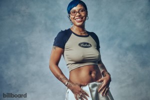 Photobooth de la Semaine de la musique latine du panneau d'affichage Tokischa 2025