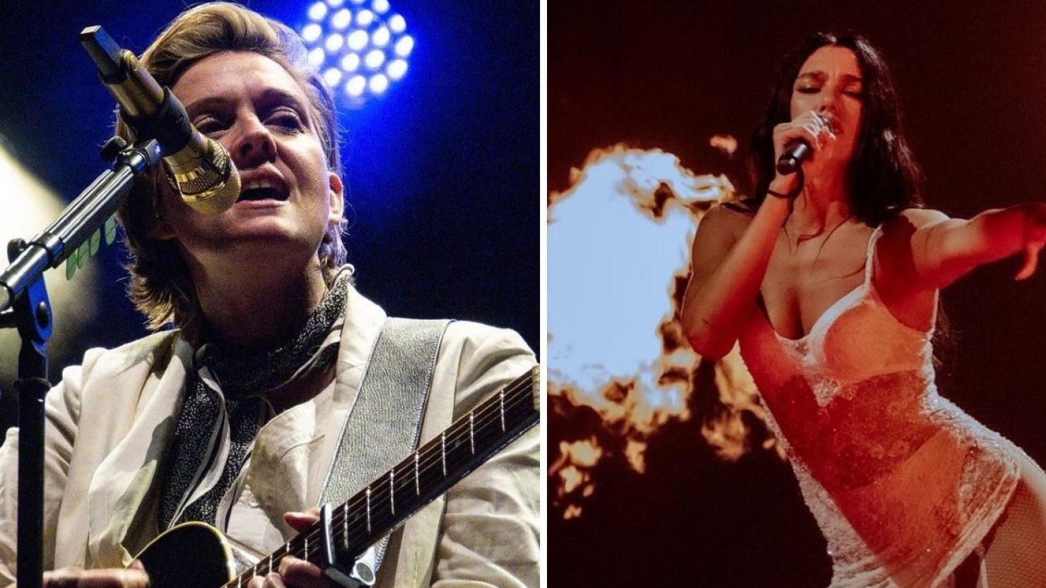 Brandi Carlile raconte "l'histoire" à Dua Lipa à Seattle