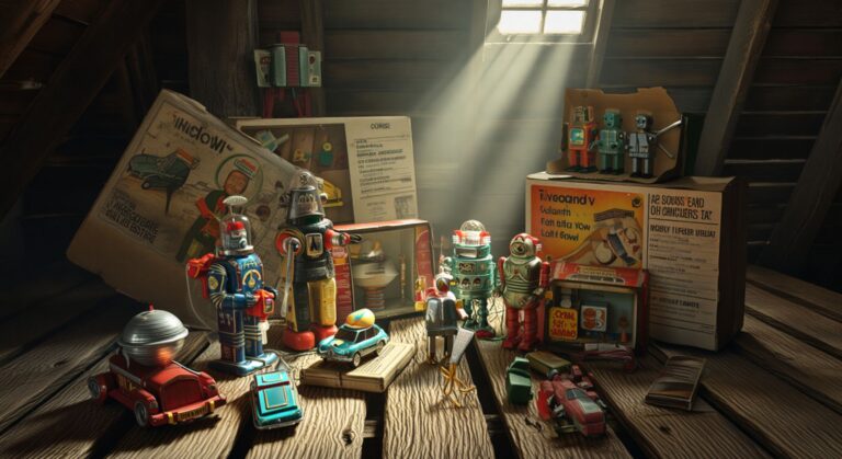 Ce vieux jouet en métal des années 60 retrouvé dans un grenier peut valoir plusieurs centaines d’euros