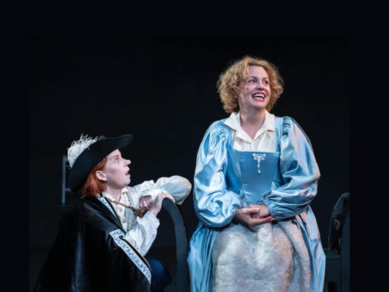 Dans un «cyrano» inoubliable à Taffety Punk, il est un elle