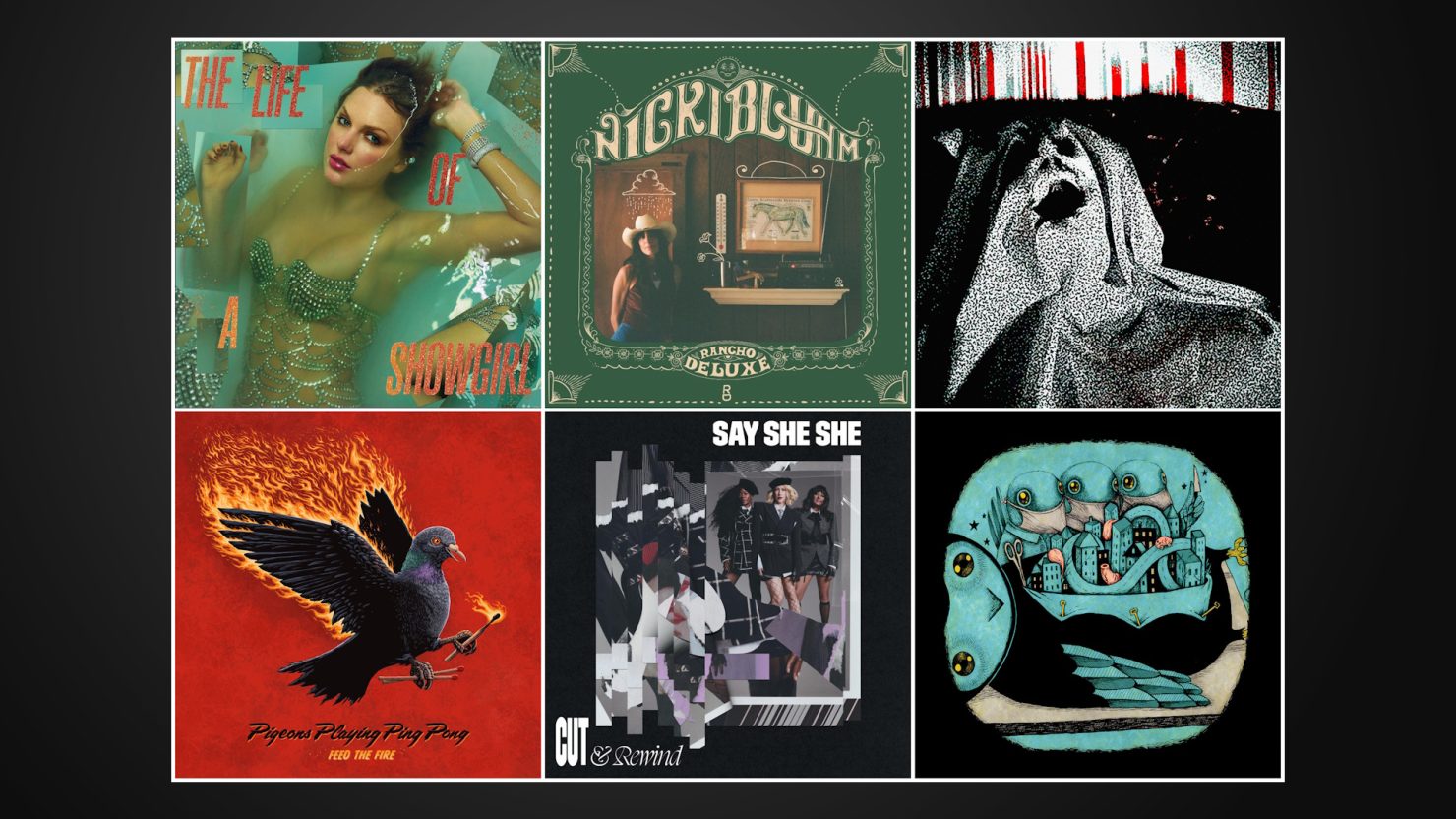 Ne manquez pas de nouveaux albums de Taylor Swift, Nicki Bluhm, Lovejoy, Pigeons jouant au ping-pong et plus